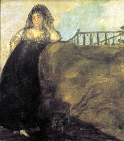 'La Leocadia', Francisco de Goya